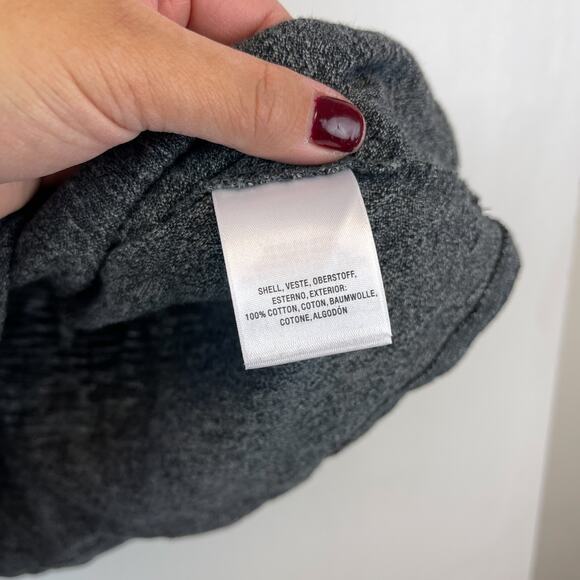 Vanessa Virginia Anthropologie Size M Beaded Halter Stretch Knit Tank Top Gray - Picture 5 of 10